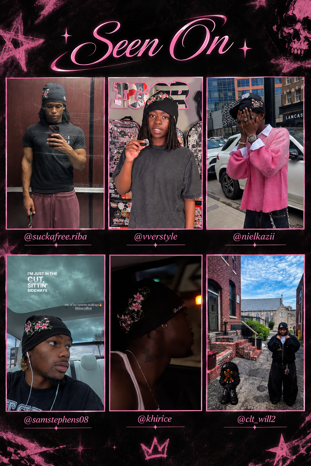 JVN by KINAÉ seen on creators: @suckafree.riba, @vverstyle, @nielkazii, @samstephens08, @khirice, and @clt_will2